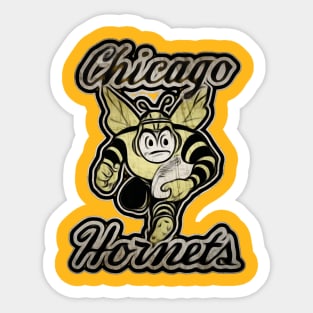 Chicago Hornets Football Sticker